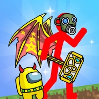 Stickman Mega Boss: Döyüşlər!